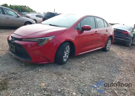 2021 Toyota Corolla Le from USA, damaged, VIN 5YFEPMAE6MP253547